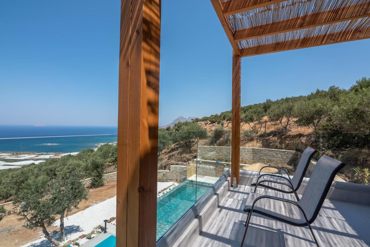 Alma Natura Villas Falasarna- Avgerinos Villa Bagian luar foto