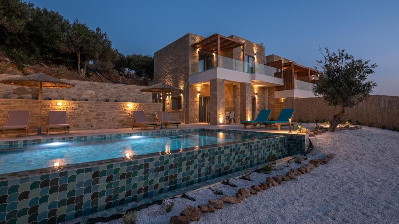 Alma Natura Villas Falasarna- Avgerinos Villa Bagian luar foto