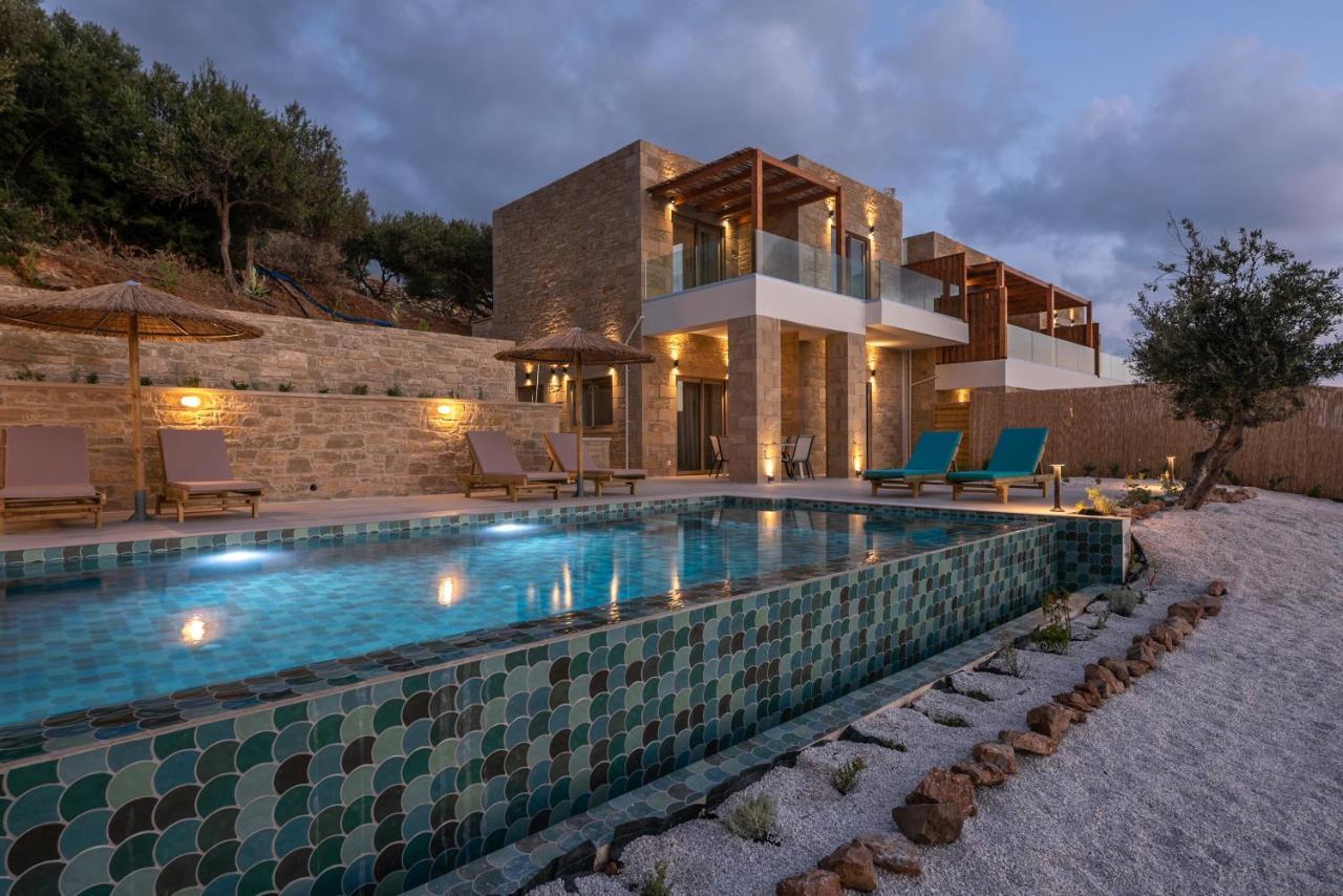 Alma Natura Villas Falasarna- Avgerinos Villa Bagian luar foto