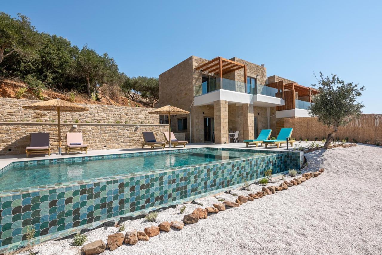 Alma Natura Villas Falasarna- Avgerinos Villa Bagian luar foto
