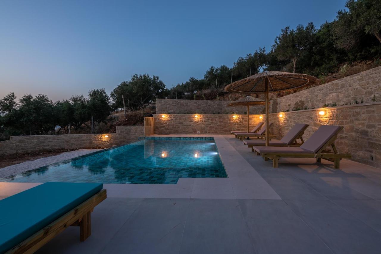 Alma Natura Villas Falasarna- Avgerinos Villa Bagian luar foto